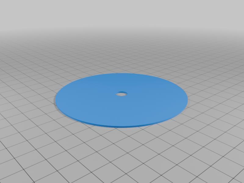 3.5" x 11.5" (min x maj diam) tesla coil topload (1/4 slice)
