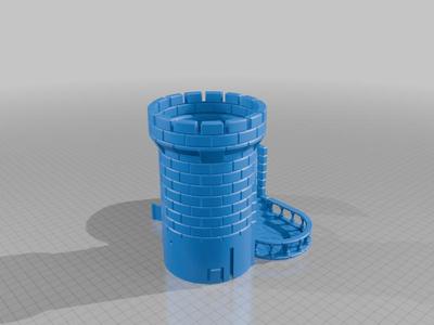 Castle Smash Dice Tower
