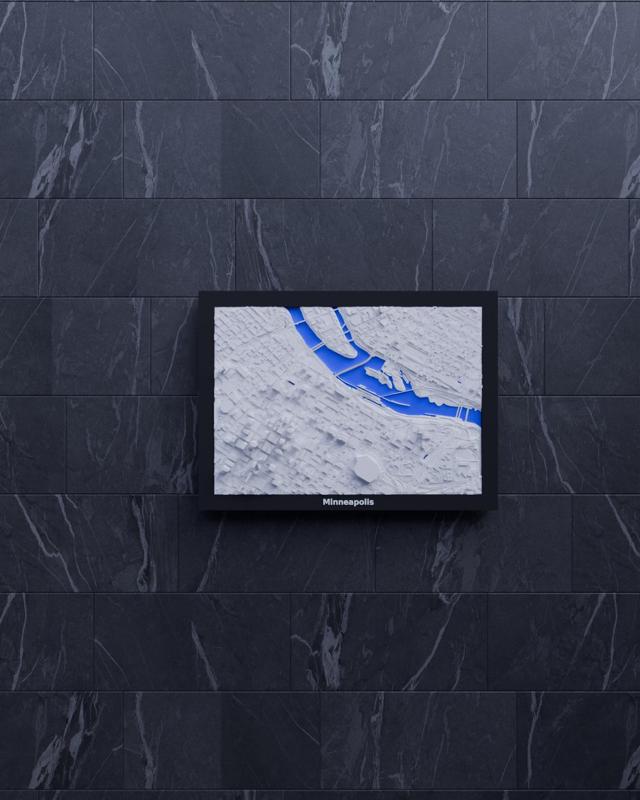 Minneapolis - 3D Miniature