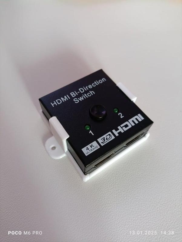HDMI Splitter Holder (HDMI Bi-Direction Switch Holder)