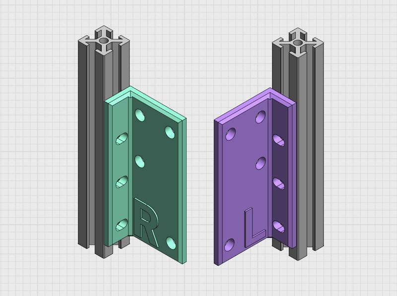0063_WALI Wall Mount 1010 Support Brackets.step