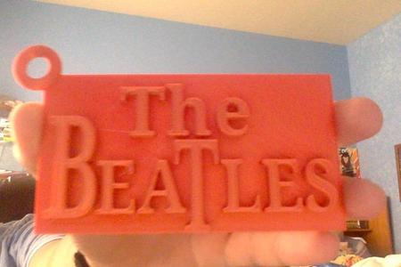 The Beatles keychain