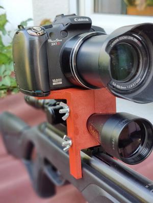 Camera Mounting Rig for Gamo Air Rifle