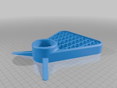 Gravity fed baby chick water dish