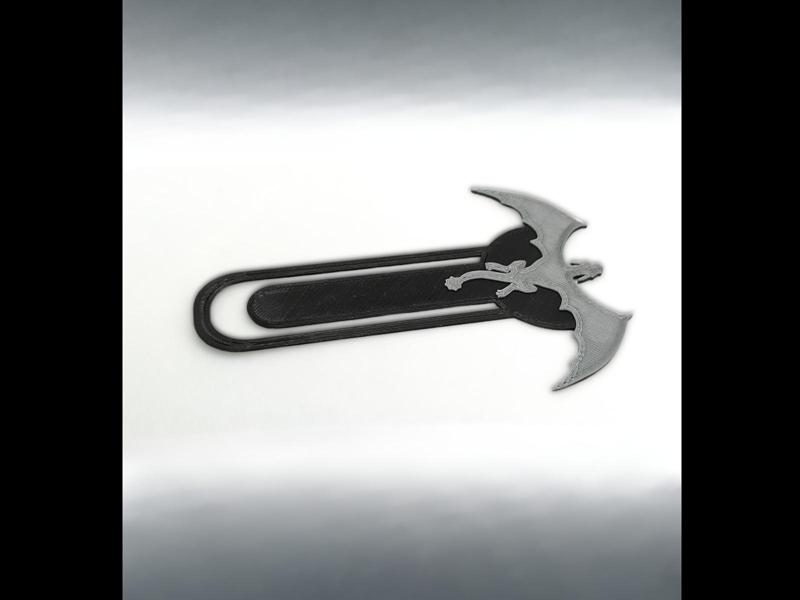 Bookmark Tairn Fourth Wing Iron Flame Onyx Storm