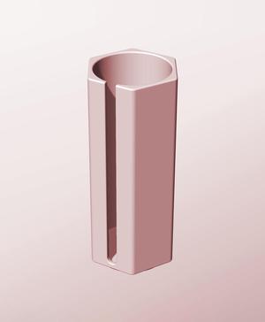 CH68-190-S Stacking slotted component box bin for makers