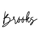 Brooks name tag