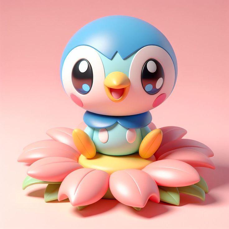 Pokemon Pinlup 3D Model
