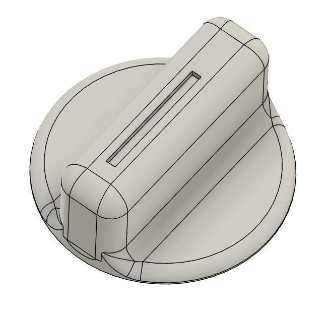 Fridgidaire Crown Series Dryer Knob