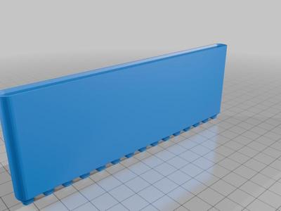 DecFinity 15x1 (150mm x 10mm) undivided bin