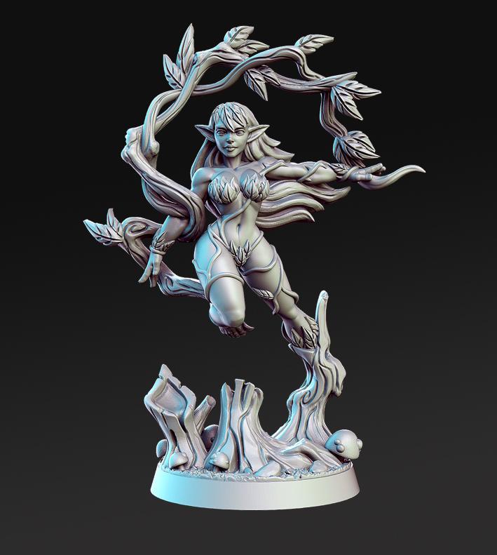 Alura - Alura - Forest Dryad - 32mm - DnD -
