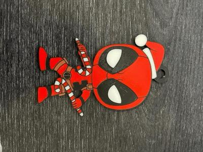 Deadpool Christmas ornament 