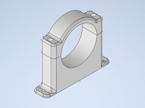 HT 50 Pipe Wall Mount Pipe Clamp