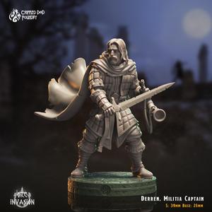 Derren, Human Militia Captain