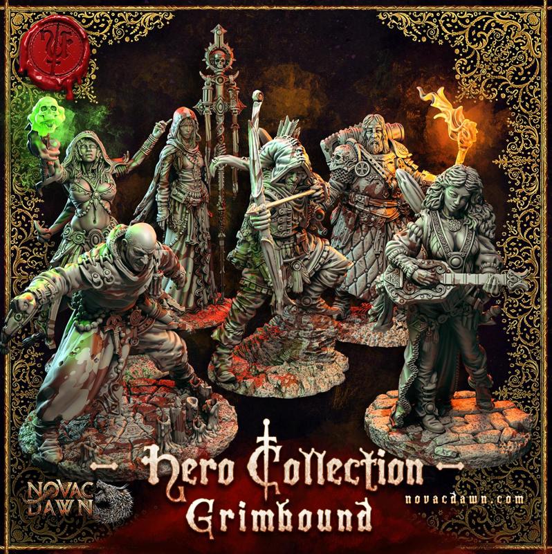 Hero Collection: Grimbound - 32mm & 75 mm