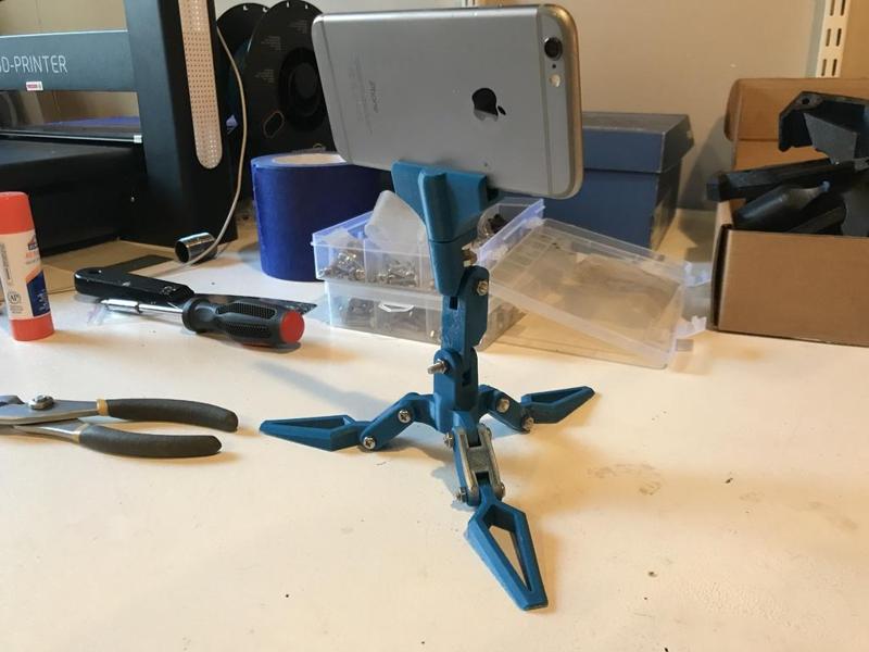 camera/phone adjustable tripod stand