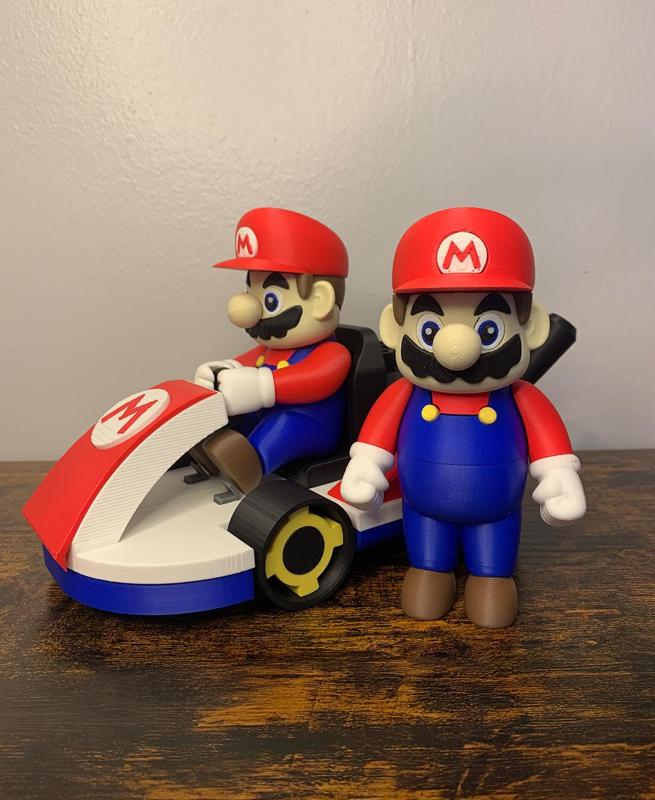 Super Mario (Compatible with Mario Kart by Ken3Ds)