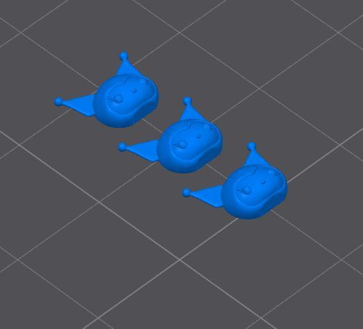 Kuromi nail charm/decal