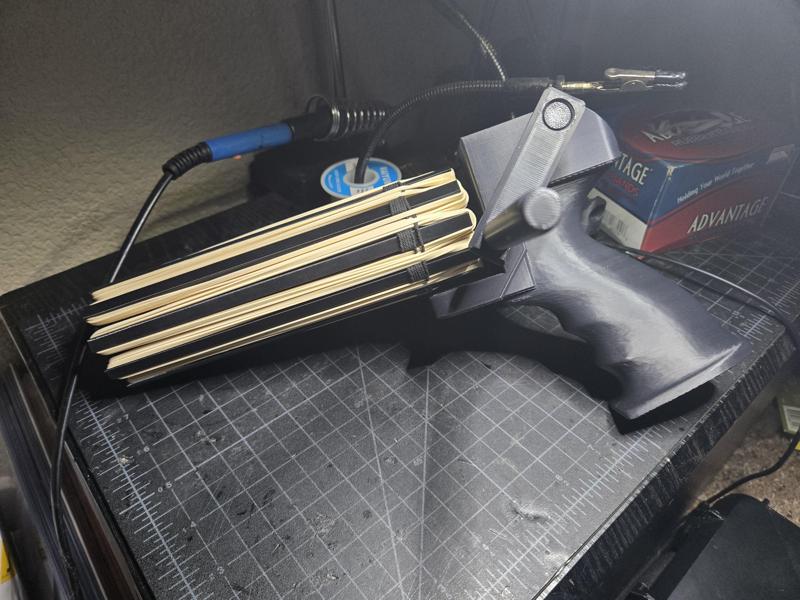 GATLING RUBBER BAND GUN