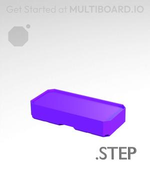 2x1x0·5 - Multibin Insert - STEP Remixing File