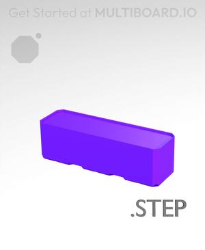 3x1x1 - Multibin Insert - STEP Remixing File