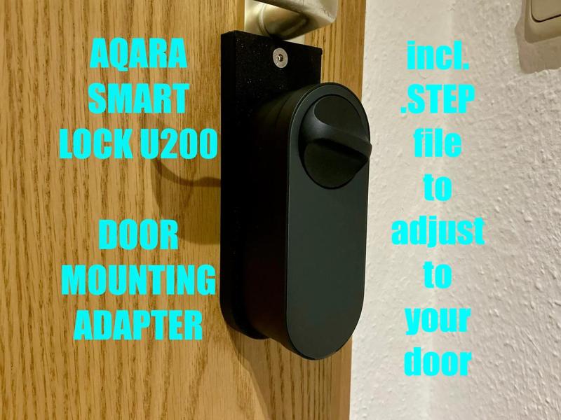 Aqara Smart Lock U200 - Door Mounting Adapter
