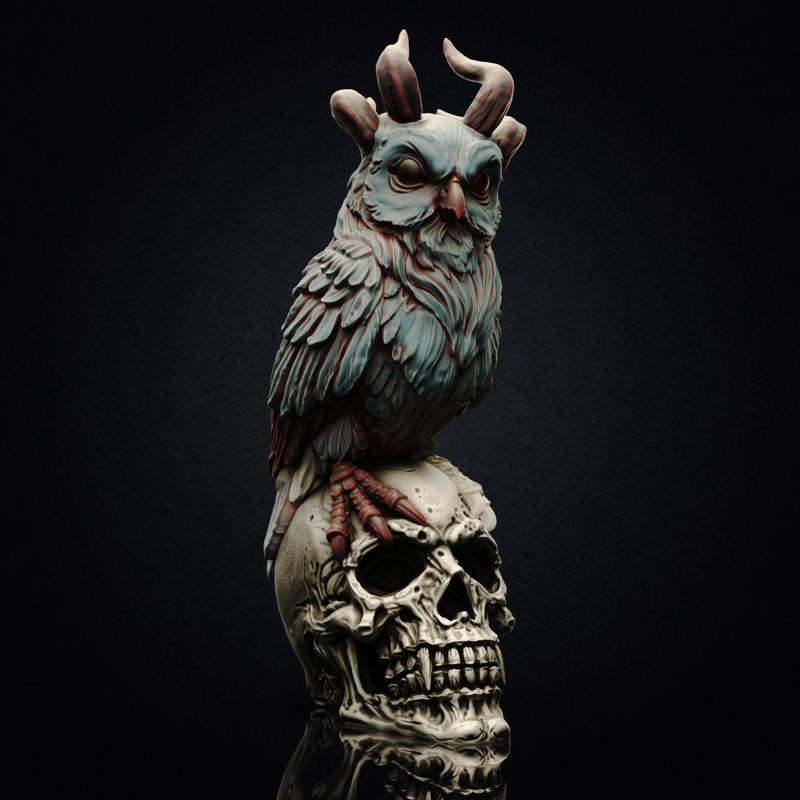 Demon Owl (Pre-Supported)