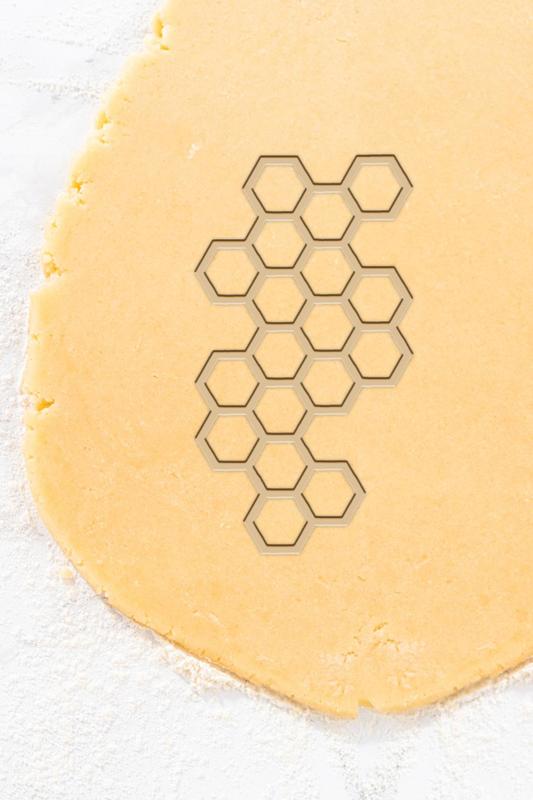 Hexagon Cookie Cutter, Biscuit Cutter