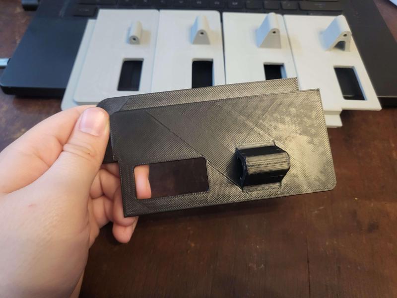 K1/K1C/Max ultimate adjustable door mount + no display plate