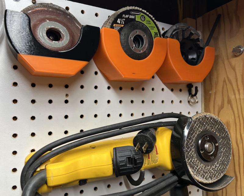 Grinder/Cutoff Disc Holder (No Supports)