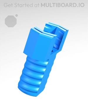 18 mm Mid Thread, Honeycomb Head, Small Thread Hole, T-Bolt