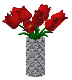 Decorative flower plant vase