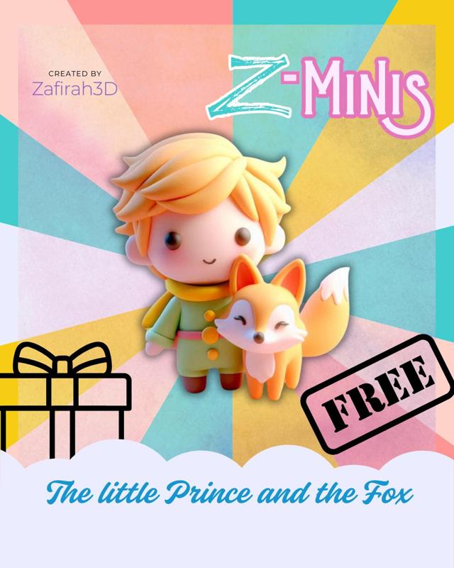 FREE Z-MINIS THE LITTLE PRINCE AND THE FOX