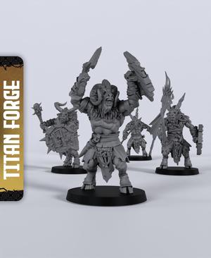 Goatmen Unit - With Free Dragon  - 5e DnD Inspired for RPG and Wargamers