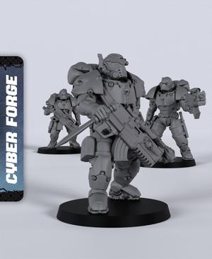 Scout Squad - With Free Cyberpunk  - Sci-Fi Gift Ideas for RPG and Wargamers