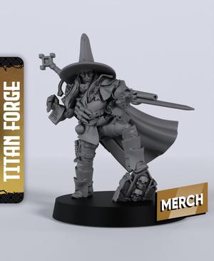Inquisitor Hunt Master - With Free Dragon  - 5e DnD Inspired for RPG and Wargamers