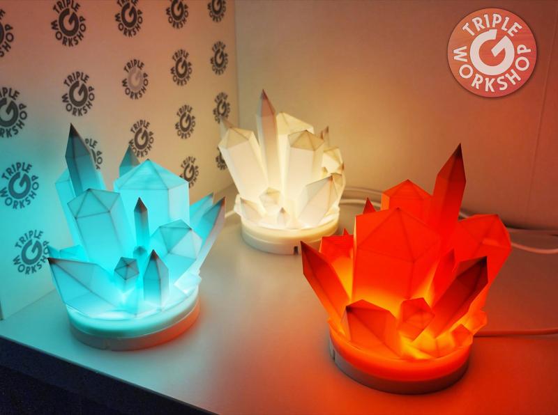 ⧋ Crystal Cluster for Bambu LED Lamp 001 ⧋