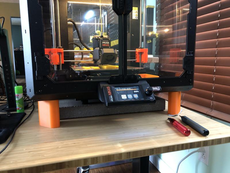 Prusa Enclosure Concrete Paver Slab Support