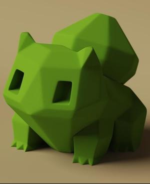 Low-Poly Bulbasaur - Remastered