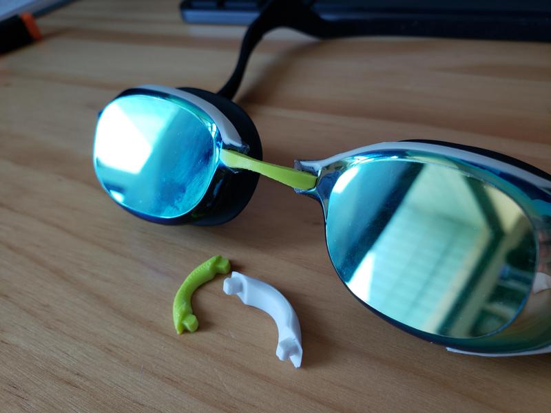 Smaller Nose Bridges for Decathlon Nabaiji B-FIT Swimming Goggles 500