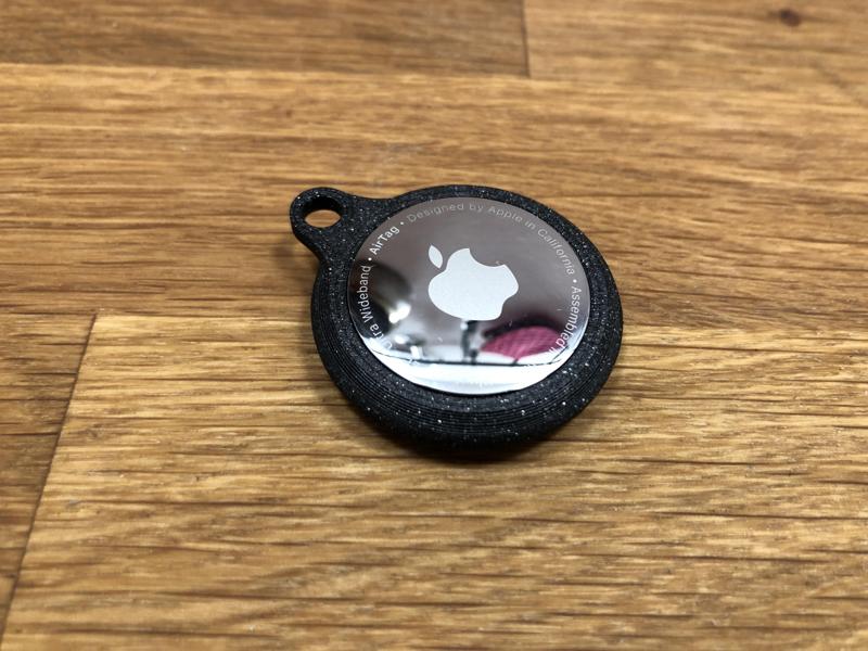 Clip on AirTag holder