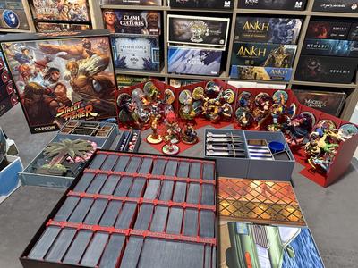 Street Fighter Miniatures Game - All-In Sleeved Insert