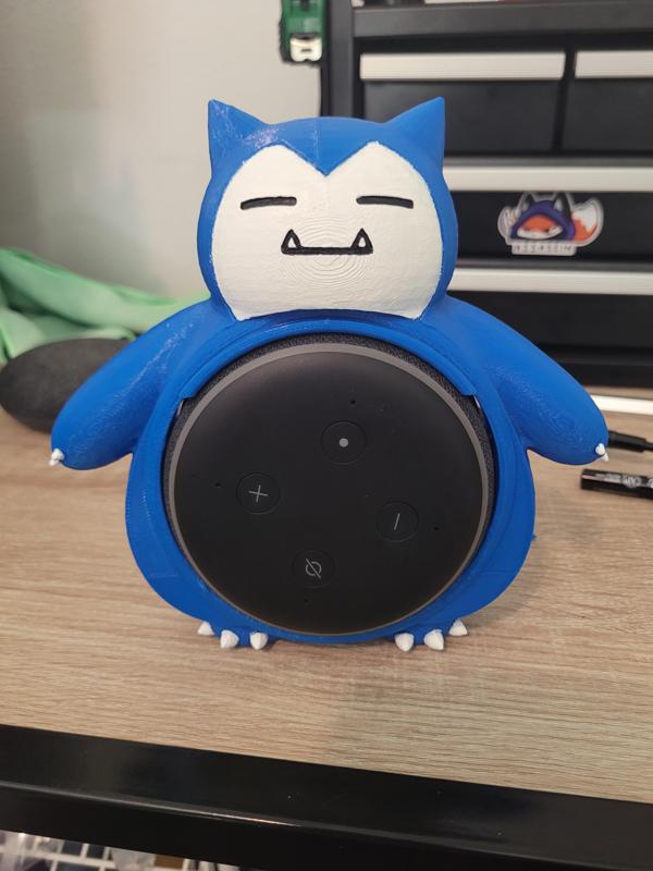 Snorlax alexa echo dot 3 holder
