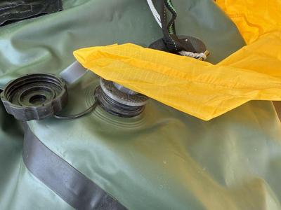 Inflation valve NORTIK packboats to EXPED's Schnozzel Pumpbag and other EXPED pumps