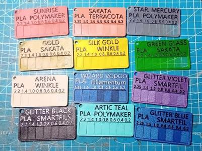 Otro etiqueta para filamentos