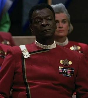 Admiral Cartwright Figure Head- Star Trek 