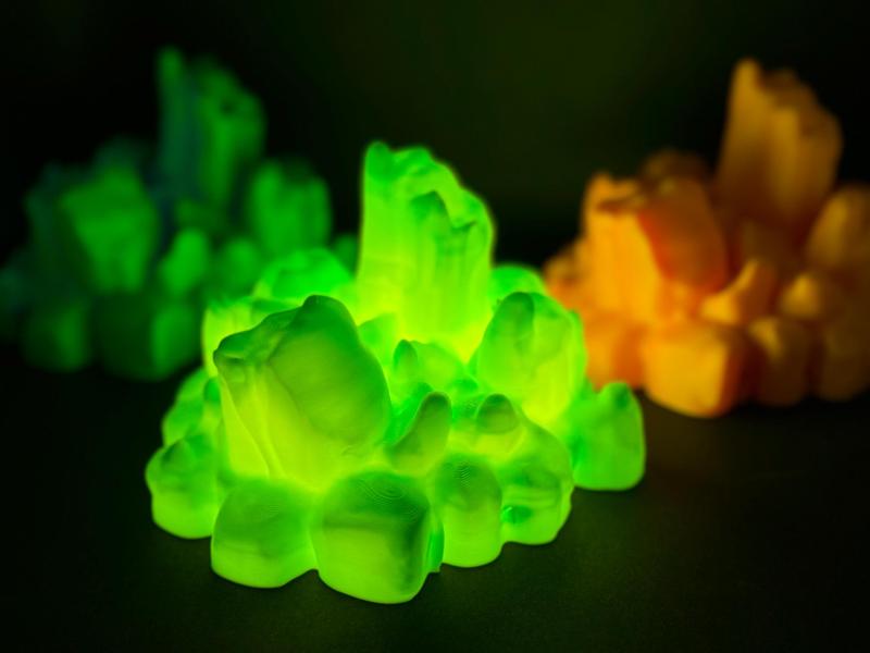 Glowing Rock Pile - Lamp Kit 001 