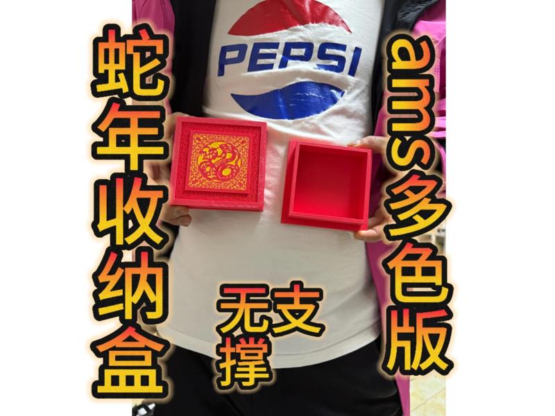 Year of the Snake Storage Box - 2025 Wang Defu Works 22