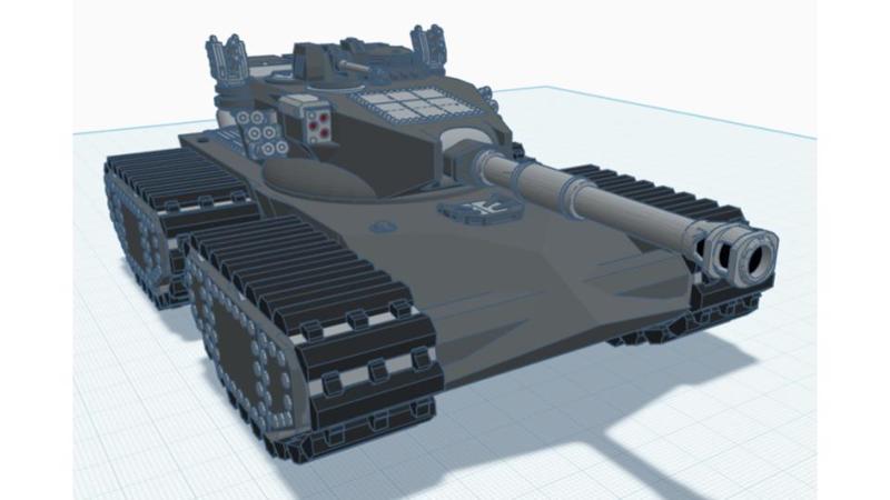 XR - 145 heavy tank