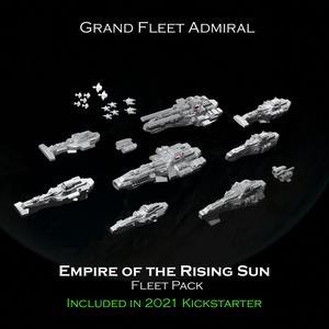 SCI-FI Ships Fleet Pack - Empire of the Rising Sun - Presupported